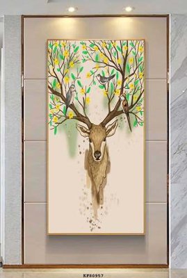 Tải file gốc File tranh hiện đại pha lê gương KF80957 (in khổ lớn) không mờ