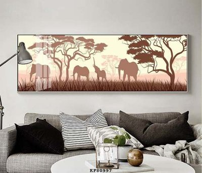 Ảnh gốc File tranh hiện đại pha lê gương KF80997 (siêu chi tiết) để in ấn