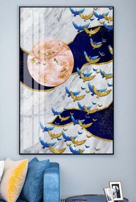 Tải file gốc File tranh hiện đại pha lê gương KF81129 (để in lụa)