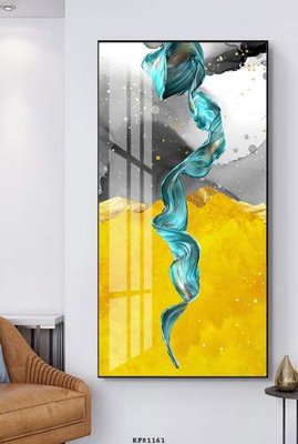 File in trần File tranh hiện đại pha lê gương KF81161 (bản gốc) trời sao