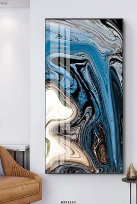 File gốc File tranh hiện đại pha lê gương KF81183 (chuẩn CMYK) cho nhà in