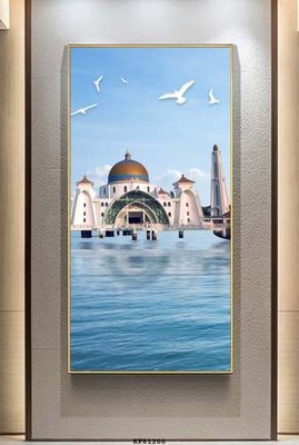 Tải file File tranh hiện đại pha lê gương KF81200 (ảnh gốc) in gạch men