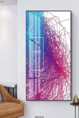 File PSD File tranh hiện đại pha lê gương KF81225 (gốc) cho designer