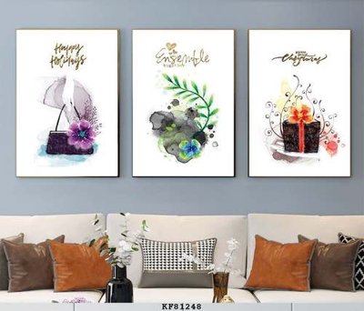 File gốc File tranh hiện đại pha lê gương KF81248 (dành cho trang trí nội thất)