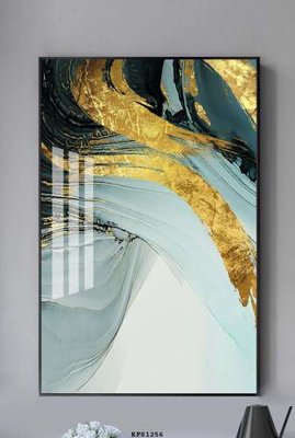 Download file tranh PSD File tranh hiện đại pha lê gương KF81256 để chỉnh sửa