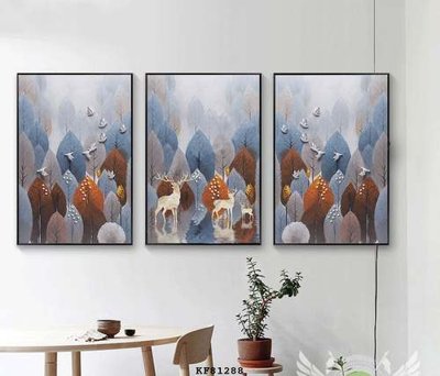 File PSD in ấn File tranh hiện đại pha lê gương KF81288 (chất lượng cao)