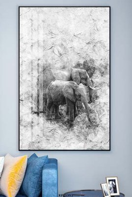 Download file File tranh hiện đại pha lê gương KF81351 (gốc) in mica cao cấp