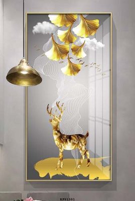 Chi tiết file tranh tráng gương File tranh hiện đại pha lê gương KF81391 (ảnh gốc)