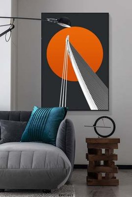 Ảnh gốc File tranh hiện đại pha lê gương KF81403 (nét căng) in mica