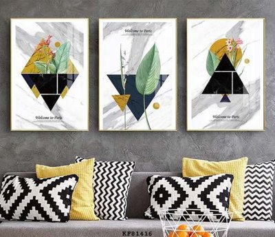 File gốc File tranh hiện đại pha lê gương KF81416 (bản quyền) cho in ấn