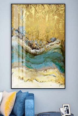 File gốc File tranh hiện đại pha lê gương KF81474 (AI/EPS) cho in ấn