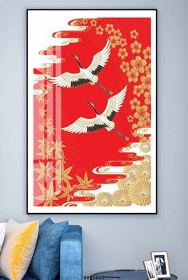 File gốc File tranh hiện đại pha lê gương KF81502 (PSD/TIFF) độ phân giải cao