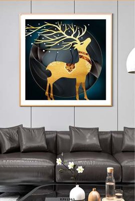 Download file gốc File tranh hiện đại pha lê gương KF81513 (độ nét cao)