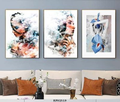 Ảnh mô tả file gốc in mica File tranh hiện đại pha lê gương KF81519