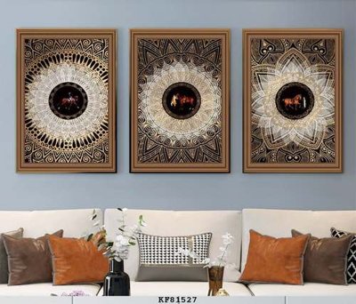 File gốc File tranh hiện đại pha lê gương KF81527 (cho in UV) siêu nét