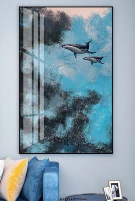 Tải file File tranh hiện đại pha lê gương KF81545 (PSD) cho in ấn quảng cáo