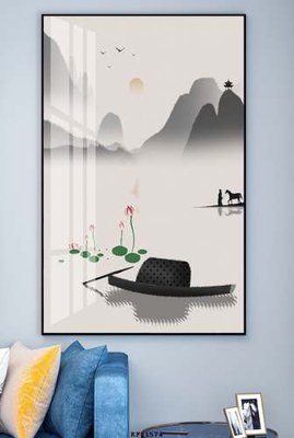 File in trần File tranh hiện đại pha lê gương KF81574 (bản gốc) trời sao