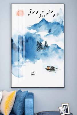 File tranh quảng cáo File tranh hiện đại pha lê gương KF81656 (download file gốc)