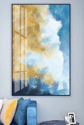 File gốc File tranh hiện đại pha lê gương KF81677 (chuẩn màu) cho in offset