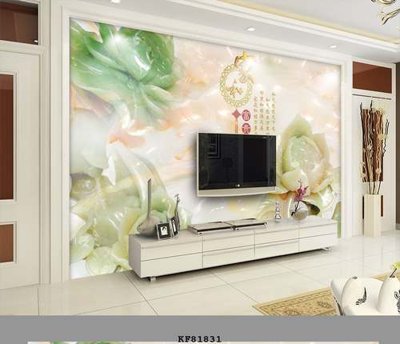 File tranh File tranh hiện đại pha lê gương KF81831 (gốc) in vải canvas