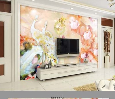 File gốc File tranh hiện đại pha lê gương KF81872 (chuẩn màu) cho in offset