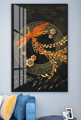 Tải file File tranh hiện đại pha lê gương KF81901 (gốc) làm file tranh quảng cáo