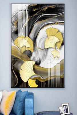 File tranh gốc File tranh hiện đại pha lê gương KF81923 chủ đề hiện đại