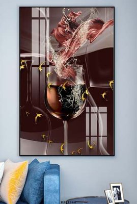 File gốc File tranh hiện đại pha lê gương KF81944 (in mica) cắt laser