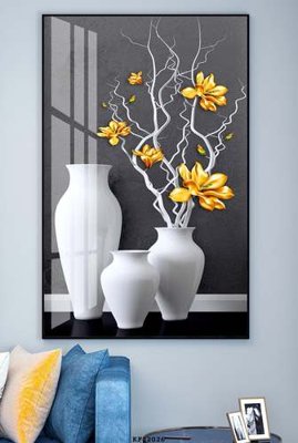 Tải file gốc in lụa File tranh hiện đại pha lê gương KF82026 siêu nét