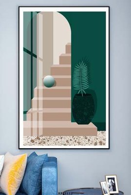 File tranh File tranh hiện đại pha lê gương KF82112 (gốc) chủ đề trừu tượng