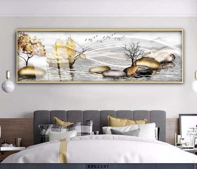 File tranh in mica File tranh hiện đại pha lê gương KF82197 (độ phân giải cao)