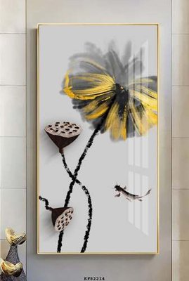 File gốc File tranh hiện đại pha lê gương KF82214 (cho in 3D) độc đáo