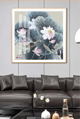 Download file gốc File tranh hiện đại pha lê gương KF82226 (in lụa) nghệ thuật