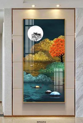 Tải file gốc File tranh hiện đại pha lê gương KF82252 (để in lụa)