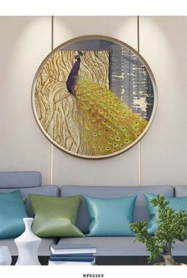 File tranh trang trí File tranh hiện đại pha lê gương KF82269 (tải file gốc)