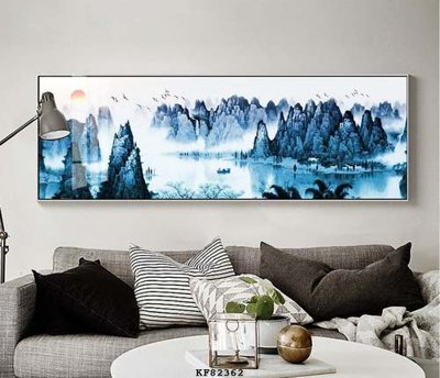 File gốc File tranh hiện đại pha lê gương KF82362 (in 3D) cho trang trí