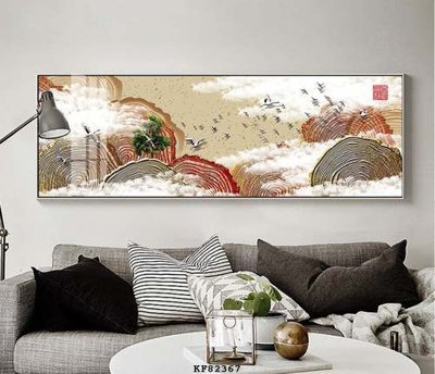 File tranh PSD File tranh hiện đại pha lê gương KF82367 chất lượng cao