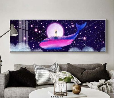 Download file tranh PSD File tranh hiện đại pha lê gương KF82379 để chỉnh sửa