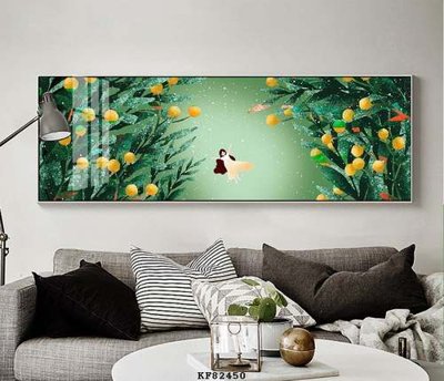 Tải file File tranh hiện đại pha lê gương KF82450 (PSD) cho in tranh kính