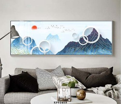 File in trần File tranh hiện đại pha lê gương KF82459 (file gốc) hoa văn 3D