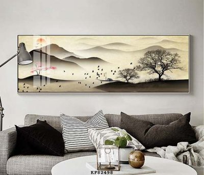 File PSD File tranh hiện đại pha lê gương KF82498 (bản gốc) cho nhà in