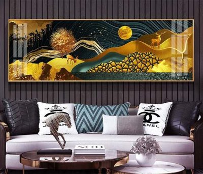 File ảnh gốc File tranh hiện đại pha lê gương KF82573 không vỡ nét