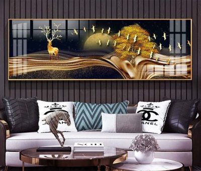 Hình ảnh gốc File tranh hiện đại pha lê gương KF82574 (để in khổ lớn)