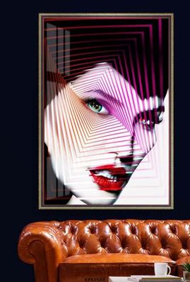 File ảnh gốc File tranh hiện đại pha lê gương KF82580 (chuyên in mica)