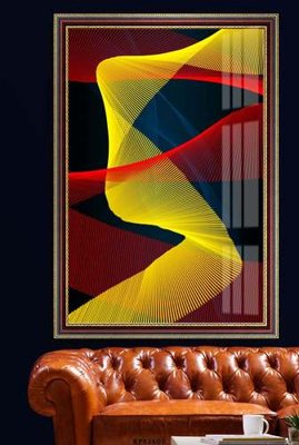 File tranh gốc File tranh hiện đại pha lê gương KF82600 (sắc nét từng chi tiết)