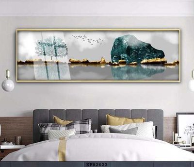 File in ấn File tranh hiện đại pha lê gương KF82622 (bản gốc) sắc nét