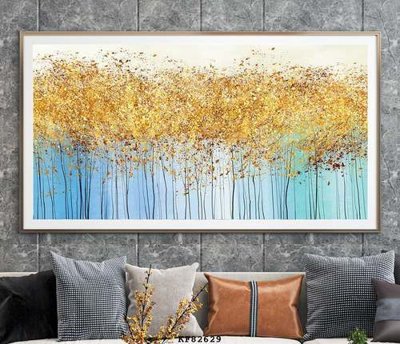 File gốc in tráng gương File tranh hiện đại pha lê gương KF82629 chi tiết