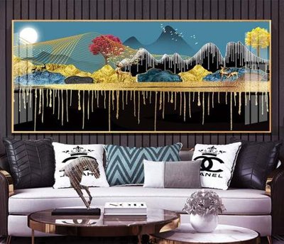 Tải về file gốc File tranh hiện đại pha lê gương KF82641 (dùng cho in quảng cáo)