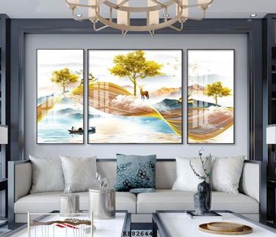 File tranh File tranh hiện đại pha lê gương KF82644 (ảnh gốc) độ nét vượt trội