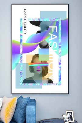 File ảnh File tranh hiện đại pha lê gương KF82674 (gốc) in biển hiệu